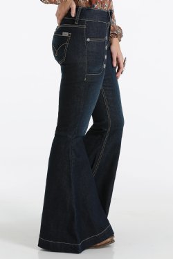 Women's Slim Fit Hannah Far-Out Flare - Rinse