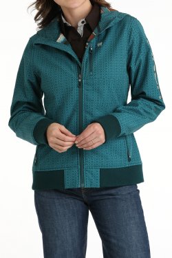 Women's Bonded Hoodie - Teal