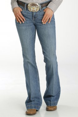Women's Slim Fit Lynden - Medium Stonewash