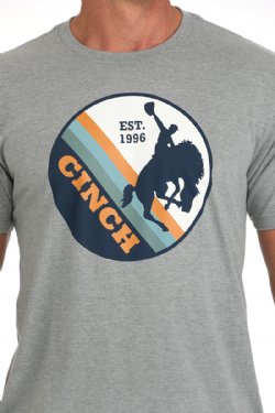 Men's Bucking Bronc Tee - Gray