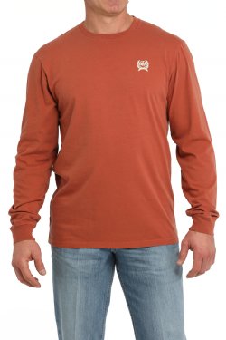 Men's Land of the Free Tee- Orange