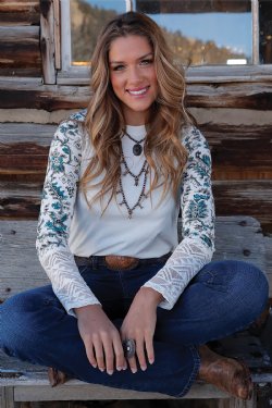 Women's Knit Top - Cream