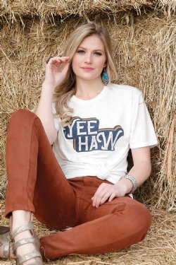 Women's Cream Yew Haw Tee 