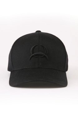 Men's Tech Logo Fitted FLEXFIT Cap - Black