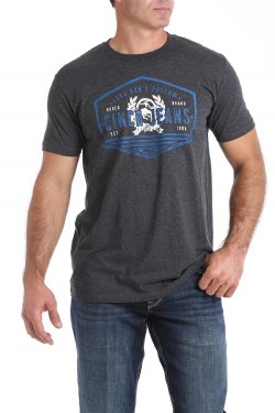 Men's Classic Logo Tee - Black Heather