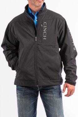 Men's 3XL/4XL Black Bonded Concealed Carry Jacket