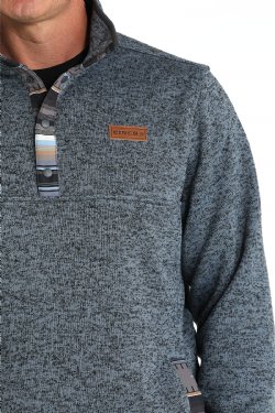 Men's Sweater Knit Pullover - Blue